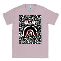 Lilac Bape Shark Army Classic Tee - linhVisuals