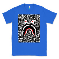 True Royal Bape Shark Army Classic Tee - linhVisuals