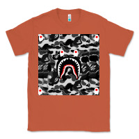 Copper Bape Shark Army Classic Tee - linhVisuals