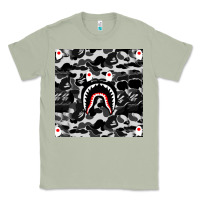 Matcha Bape Shark Army Classic Tee - linhVisuals