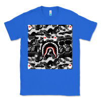 True Royal Bape Shark Army Classic Tee - linhVisuals