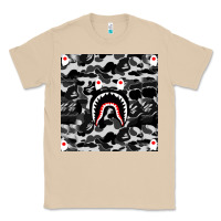 Mushroom Bape Shark Army Classic Tee - linhVisuals