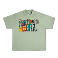 Oil Green southern girl Urban Heavy Tee - RacoonDesign