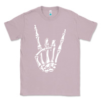 Lilac rock on skeleton hand Classic Tee - linhVisuals