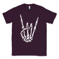 Plum rock on skeleton hand Classic Tee - linhVisuals
