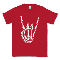 Red rock on skeleton hand Classic Tee - linhVisuals