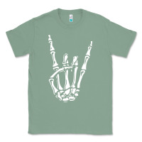 Sage rock on skeleton hand Classic Tee - linhVisuals