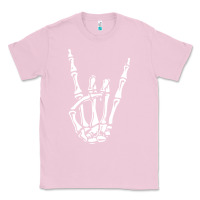 Bubblegum Pink rock on skeleton hand Classic Tee - linhVisuals