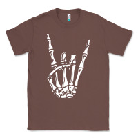 Chestnut rock on skeleton hand Classic Tee - linhVisuals