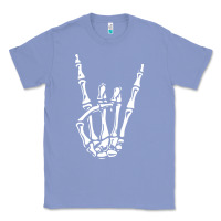 Colony Blue rock on skeleton hand Classic Tee - linhVisuals