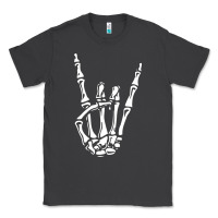 Smoke rock on skeleton hand Classic Tee - linhVisuals