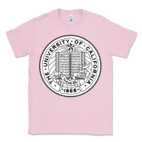 Bubblegum Pink university of california Classic Tee - linhVisuals