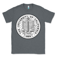 Charcoal Heather university of california Classic Tee - linhVisuals