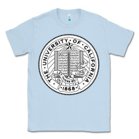 Dusty Blue university of california Classic Tee - linhVisuals
