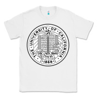White university of california Classic Tee - linhVisuals