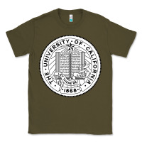 Army Green university of california Classic Tee - linhVisuals