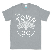 Heather Grey the town Classic Tee - linhVisuals
