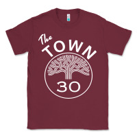 Burgundy the town Classic Tee - linhVisuals