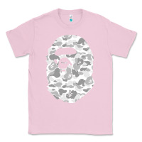 Bubblegum Pink Gorilla Head Shot Classic Tee - linhVisuals