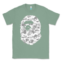 Sage Gorilla Head Shot Classic Tee - linhVisuals