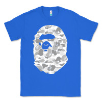 True Royal Gorilla Head Shot Classic Tee - linhVisuals