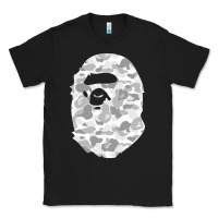 Black Gorilla Head Shot Classic Tee - linhVisuals