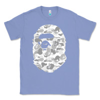 Colony Blue Gorilla Head Shot Classic Tee - linhVisuals