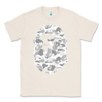 Natural Gorilla Head Shot Classic Tee - linhVisuals