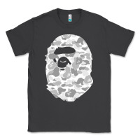 Smoke Gorilla Head Shot Classic Tee - linhVisuals