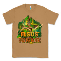 Toasted Coconut Jesus junkie St. Patricks Day Classic Tee - FaDigitalArtStudio