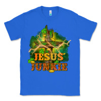 True Royal Jesus junkie St. Patricks Day Classic Tee - FaDigitalArtStudio