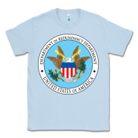 Dusty Blue department of redundancy department Classic Tee - linhVisuals