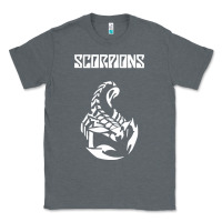 Charcoal Heather scorpion Classic Tee - linhVisuals