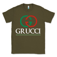Army Green grucci Classic Tee - linhVisuals