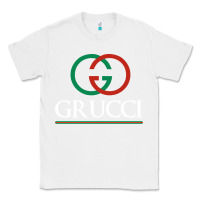 White grucci Classic Tee - linhVisuals