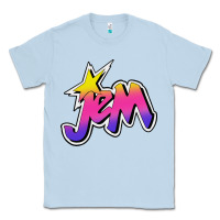 Dusty Blue jem and the holograms musician drama Classic Tee - linhVisuals