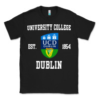 Black university college dublin Classic Tee - linhVisuals