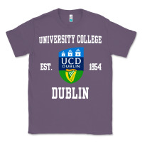 Lavender university college dublin Classic Tee - linhVisuals