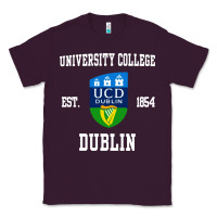 Plum university college dublin Classic Tee - linhVisuals