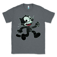 Charcoal Heather felix Classic Tee - linhVisuals