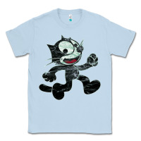 Dusty Blue felix Classic Tee - linhVisuals