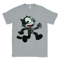 Heather Grey felix Classic Tee - linhVisuals
