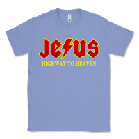 Colony Blue jesus rocks highway to heaven Classic Tee - linhVisuals