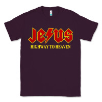 Plum jesus rocks highway to heaven Classic Tee - linhVisuals