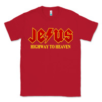 Red jesus rocks highway to heaven Classic Tee - linhVisuals