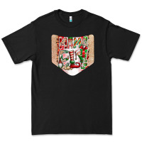 Black Christmas Pocket Premium Tee - CowhideDigitalArt