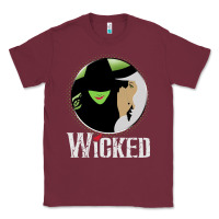 Burgundy vintage musical wicked Classic Tee - linhVisuals