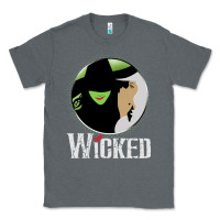 Charcoal Heather vintage musical wicked Classic Tee - linhVisuals
