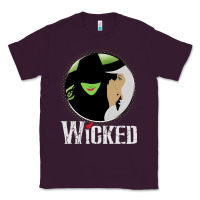 Plum vintage musical wicked Classic Tee - linhVisuals