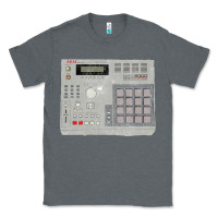 Charcoal Heather akai mpc2000 Classic Tee - linhVisuals